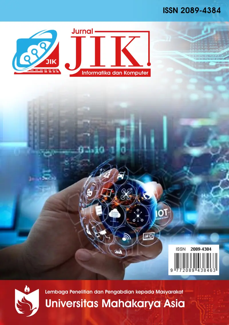 Cover JIK (Jurnal Informatika dan Komputer)